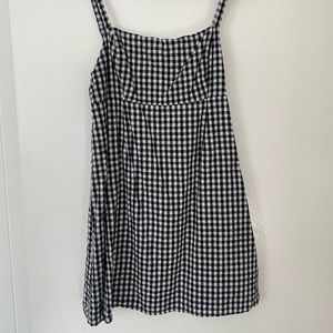 Cooperative Checkered Mini Dress